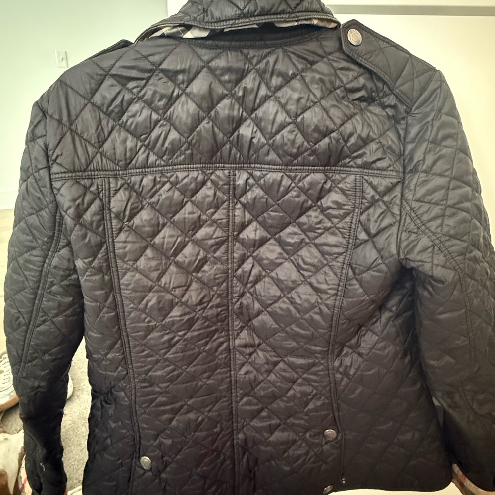 Burberry Black Quilted Jacket - Picture 4 of 4
